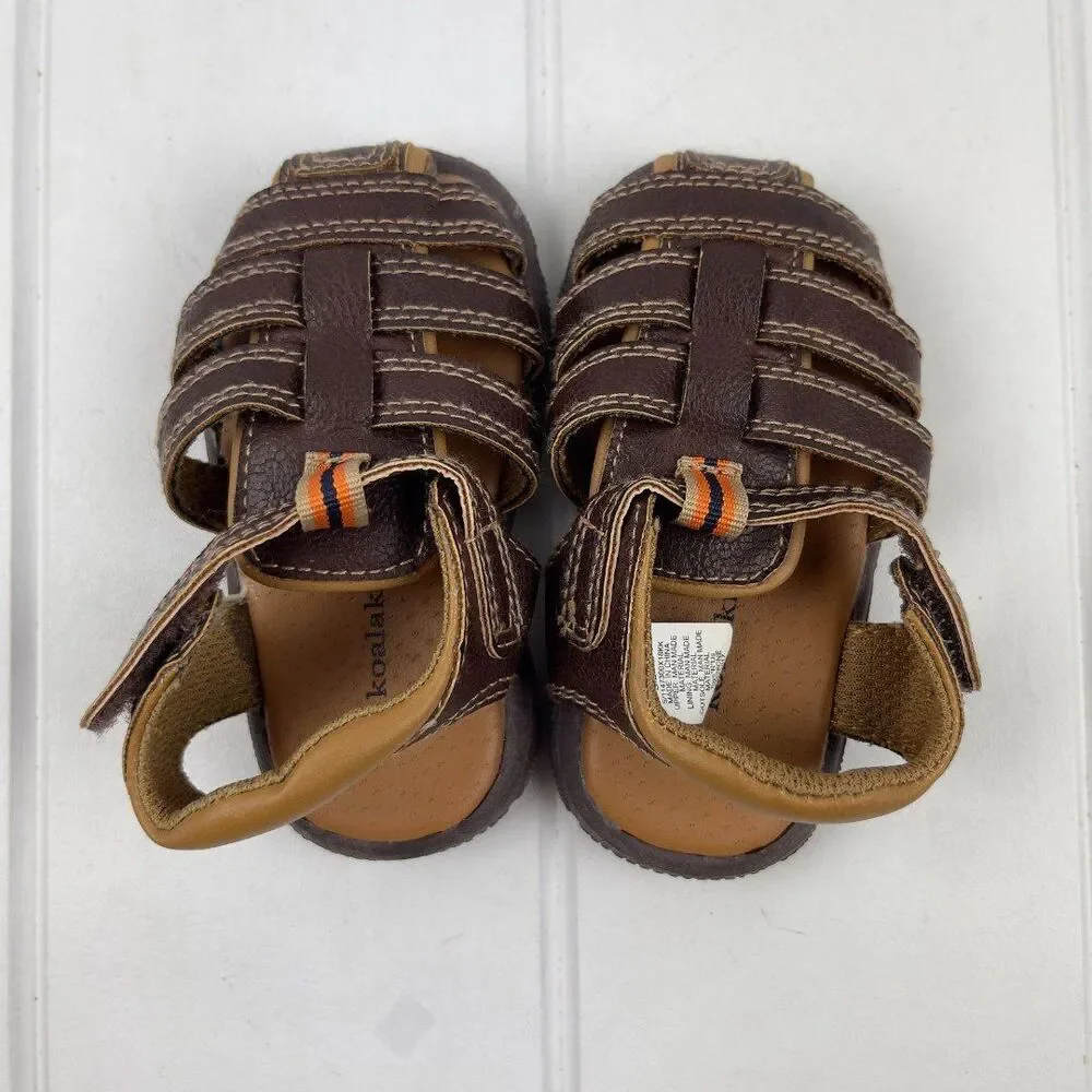 Koala Kids Sandals Toddlers Size 3 Brown & Tan, Cute Shoes